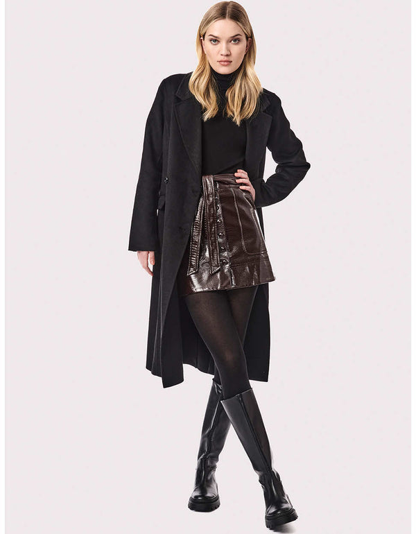 womens elegant fashion brickell long coat that can be worn during work or parties from Bernardo