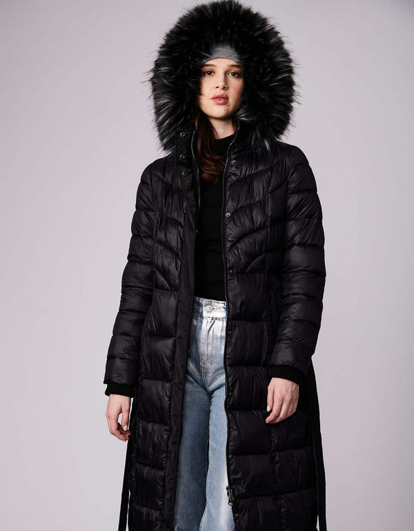 water resistant jackets for women for sale this winter season 2023 with fur hood and cruelty free insulation