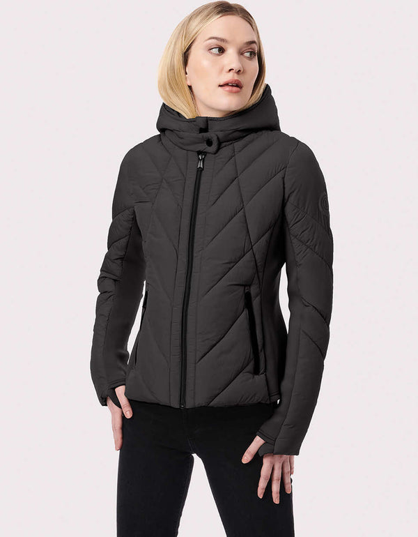 womens dark jacket that tones the body for running and casual walk in the United States streets