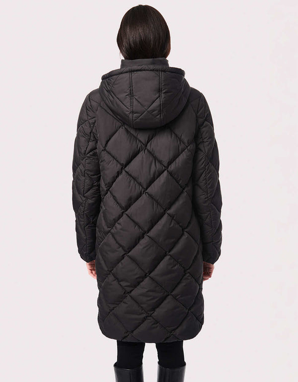 insulated puffer jacket for winter wear for sale made from recycled polyester and plastic bottles
