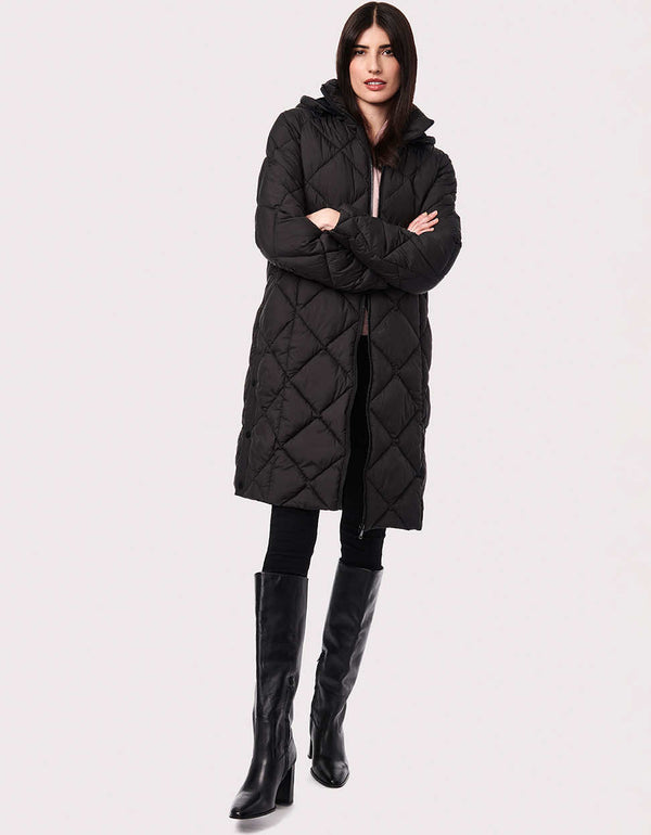 buy this womens walker puffer is just right for winter with Ecoplume insulation and vegan fur lining