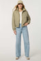 Women’s lightweight cloudweight jacket with a clean, modern silhouette for transitional weather.