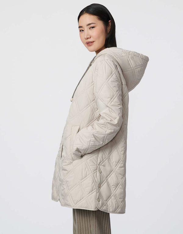 oversized fit hip length packable puffer ideal for womens travels