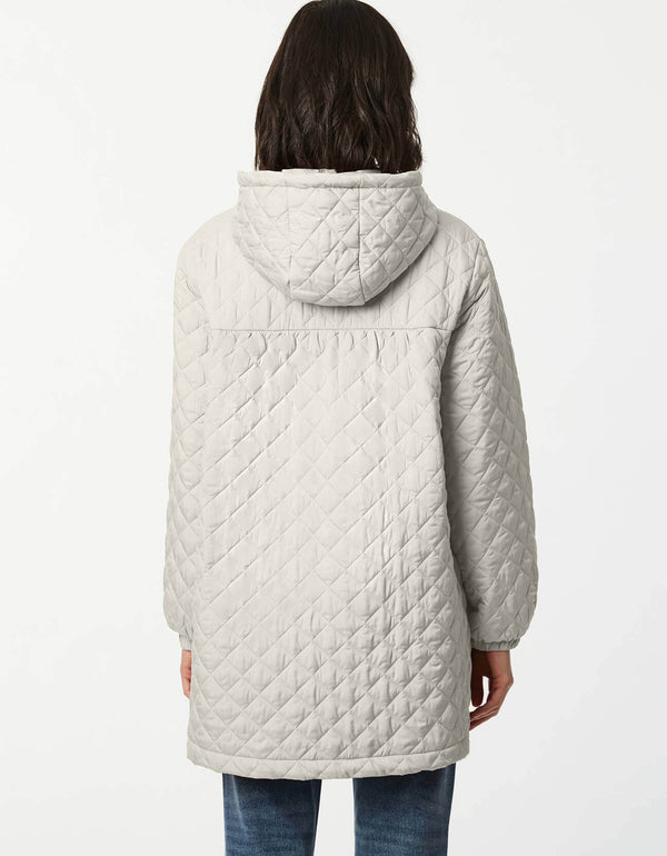 moon glow boxy quilted early fall jacket from Bernardo Fashions