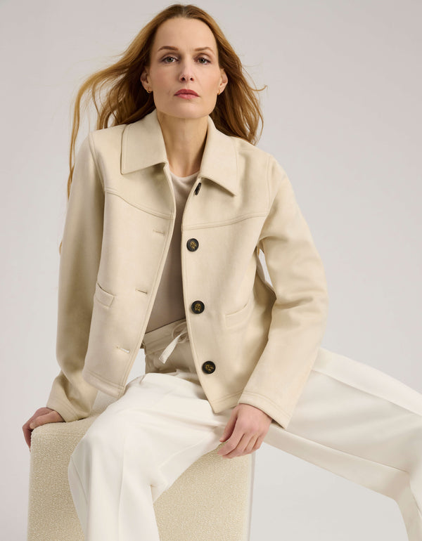 Maribel Faux Suede Jacket