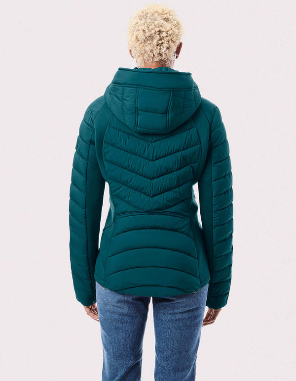 where to buy puffer jacket with gives more warmth while running in a windy place  or street