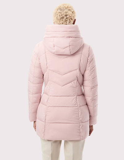 Rose padded hot sale puffer jacket