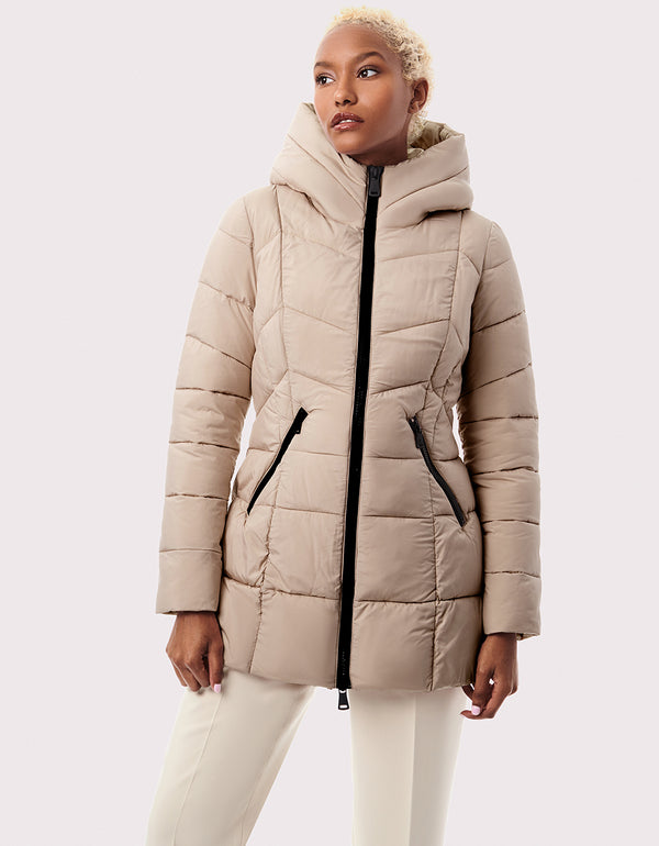 cute classy high end puffy winter jackets for working chic ladies that dress nicely 2023 2024
