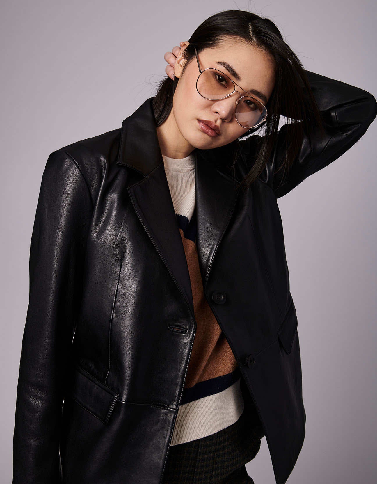 Faux leather jacket - Faux Leather - Jackets - CLOTHING - Woman - | Lefties  Turkey