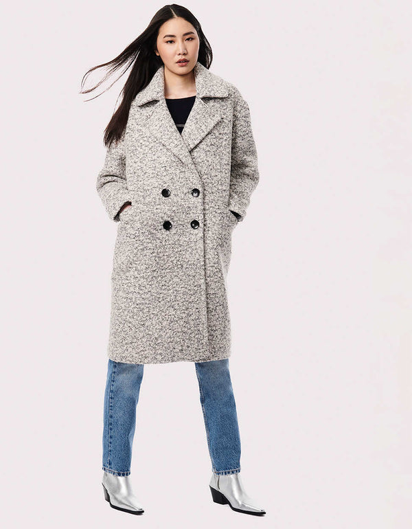 oversized double breasted wool coat for women for winter 2023 made by affordable eco friendly outerwear store