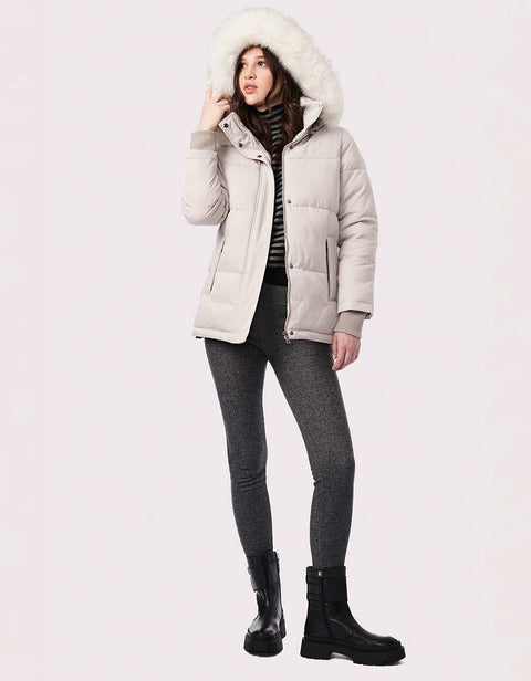 buy now everyday warm puffer jacket in color gray for women in the united states and canada