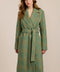 polished womens wool coat with functional patch pockets perfect for mastering a stylish business look
