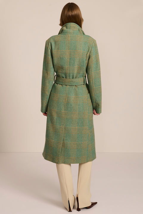 polished womens wool coat with functional patch pockets perfect for mastering a stylish business look