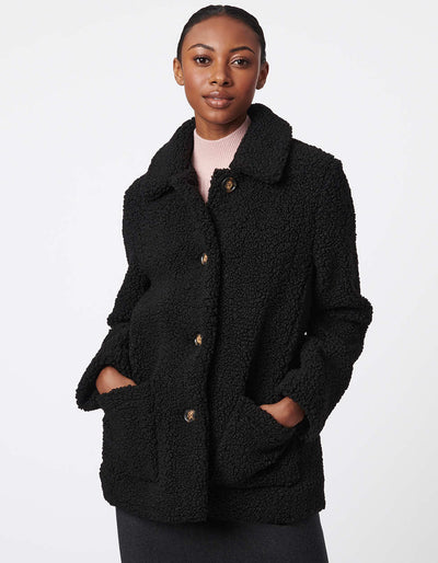 Pieces teddy jacket 2025