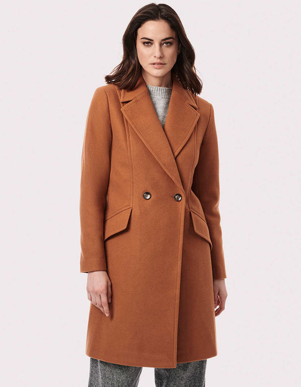 easy to style knee length overcoat with falls favorite color that is perfect for any season