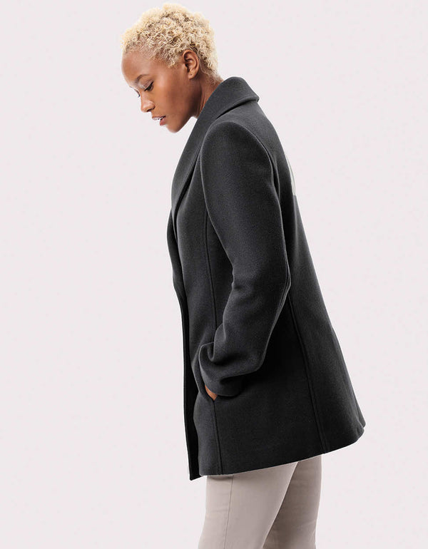 neutral colored wool outerwear that is chic elegant and easy to pair with any outfits  for women