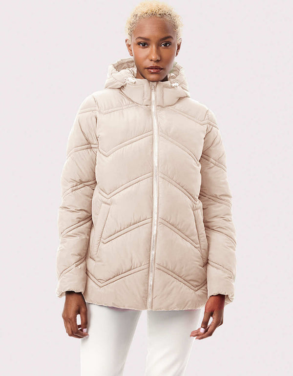 trendy recycled polyester insulated jacket for cool millennial ladies in United States and Canada