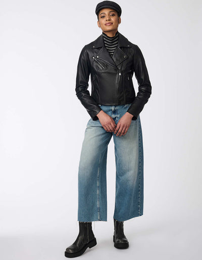 Sleek Women s Leather Jackets Bernardo Fashions