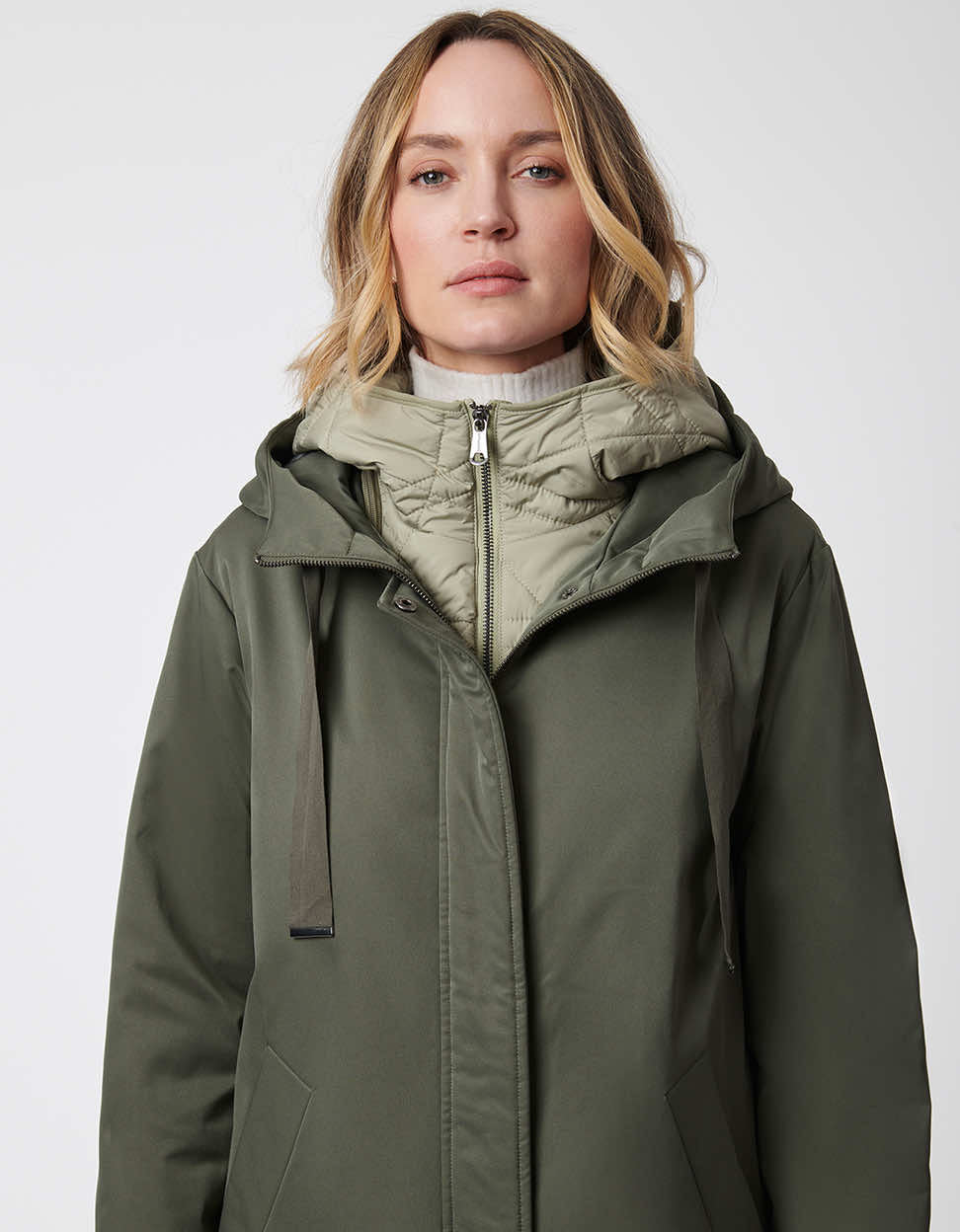 Modern Utility Raincoat - Dusty Olive – Bernardo