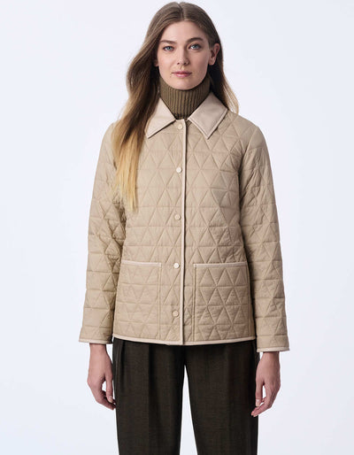 Bernardo quilted jacket hot sale