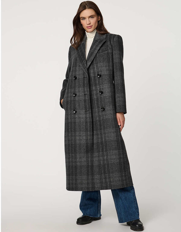 Prescott Tailored Wool Coat