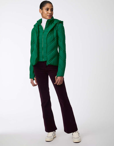 Super Swift Puffer Jacket Emerald Green Bernardo