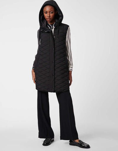 City Slicker Puffer Vest Black Bernardo