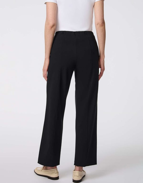 Transit Trouser Pant for women, wide-leg stretch gabardine pants with a polished look and pull-on design for all-day comfort.