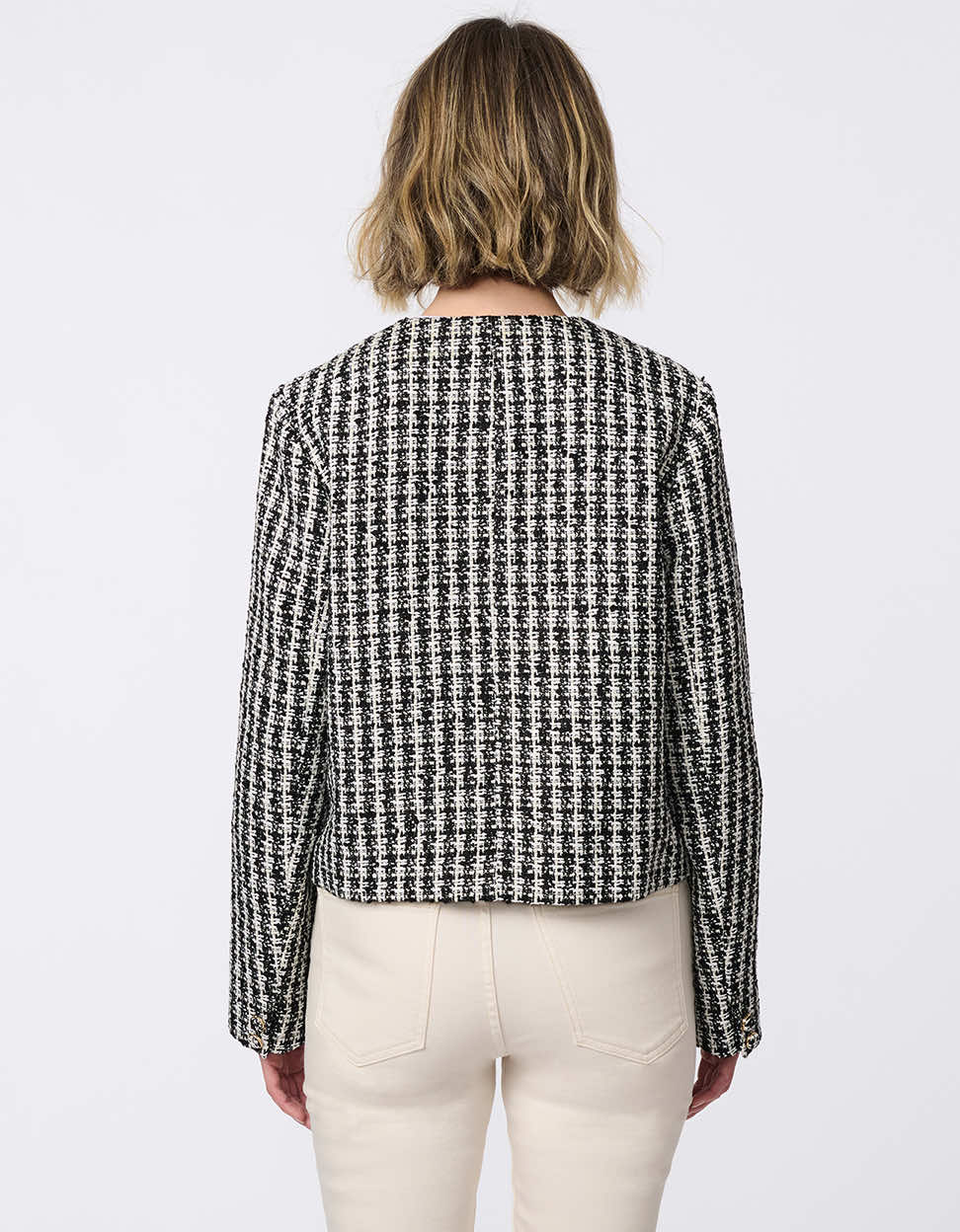 Mademoiselle Tweed Cropped Jacket – Bernardo