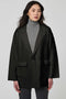Women's Rowley Knit Blazer with soft knit finish, single-button closure, and patch pockets.