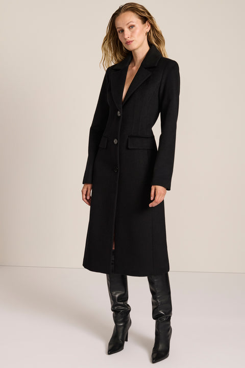 Valentina Tailored Wool Coat