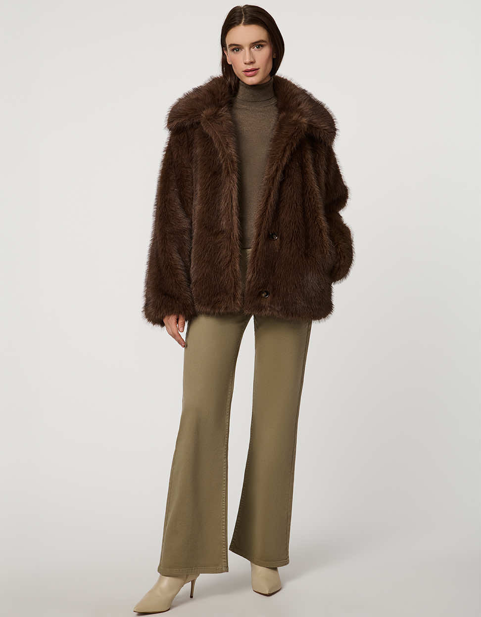 Ellery Faux Fur Coat