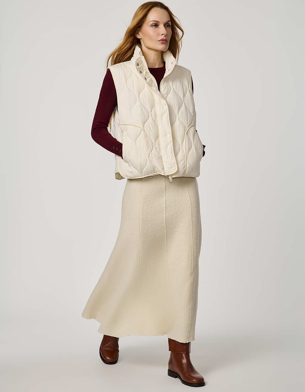 Beekman Quilted Puffer Vest – Bernardo