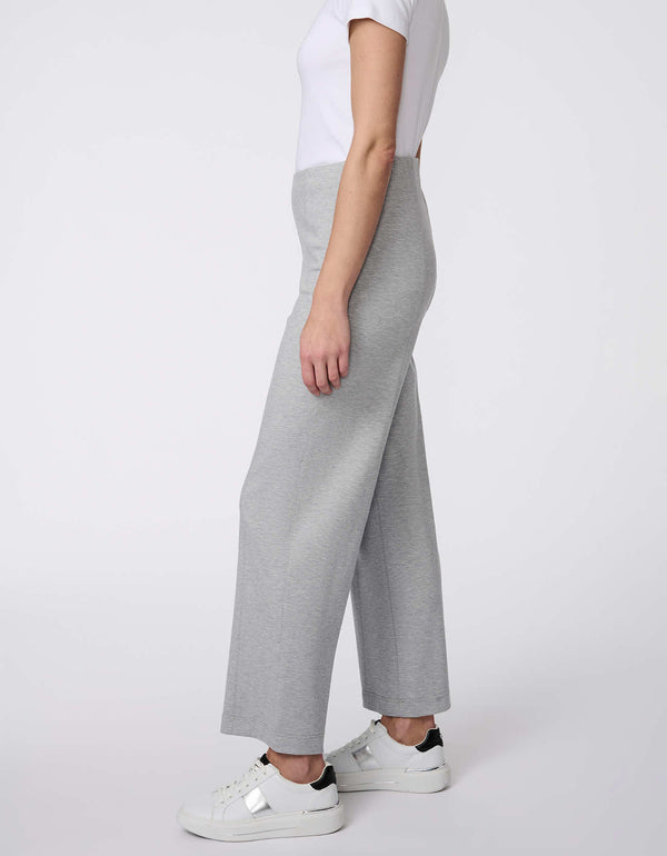 Anywhere Soft Pant for women, cropped straight-leg knit ponti trousers with a pull-on design for easy, polished wear.