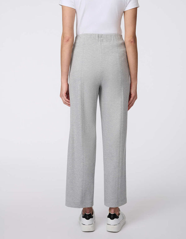 Anywhere Soft Pant for women, cropped straight-leg knit ponti trousers with a pull-on design for easy, polished wear.