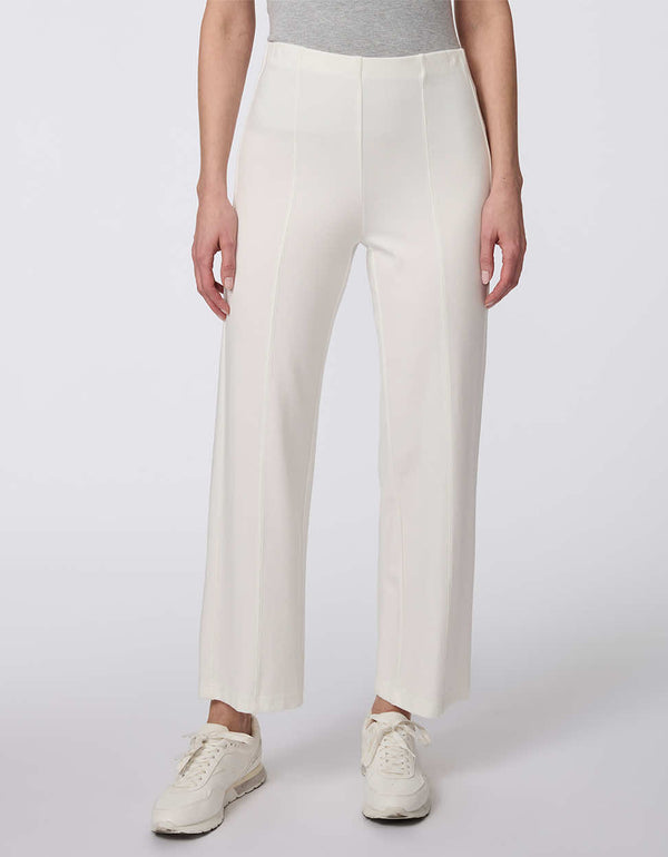 Anywhere Soft Pant for women, cropped straight-leg knit ponti trousers with a pull-on design for easy, polished wear.