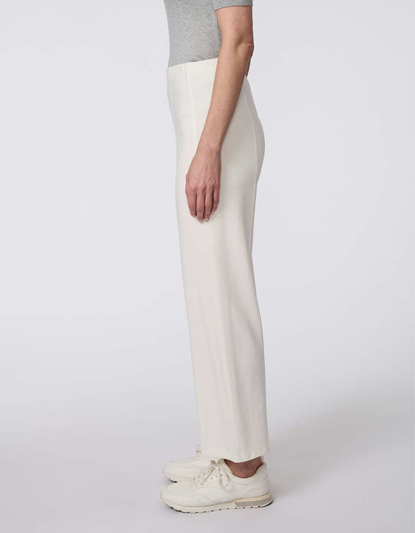 Anywhere Soft Pant for women, cropped straight-leg knit ponti trousers with a pull-on design for easy, polished wear.