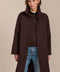 Women's two in one raincoat with removable quilted vest.