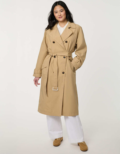 Belmont Double-Breasted Trench