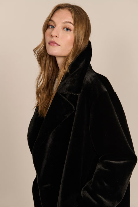 Montrose Plush Faux Fur Coat