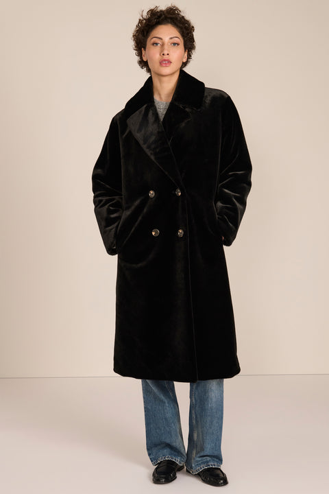Montrose Plush Faux Fur Coat