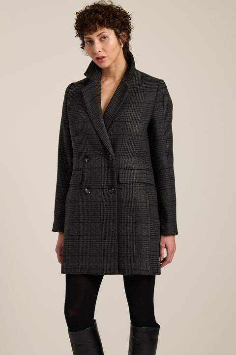 Madison Double-Breasted Blazer Coat