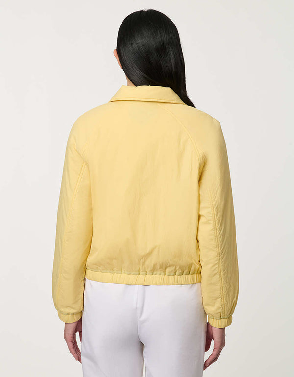 Women’s lightweight cloudweight jacket with a clean, modern silhouette for transitional weather.