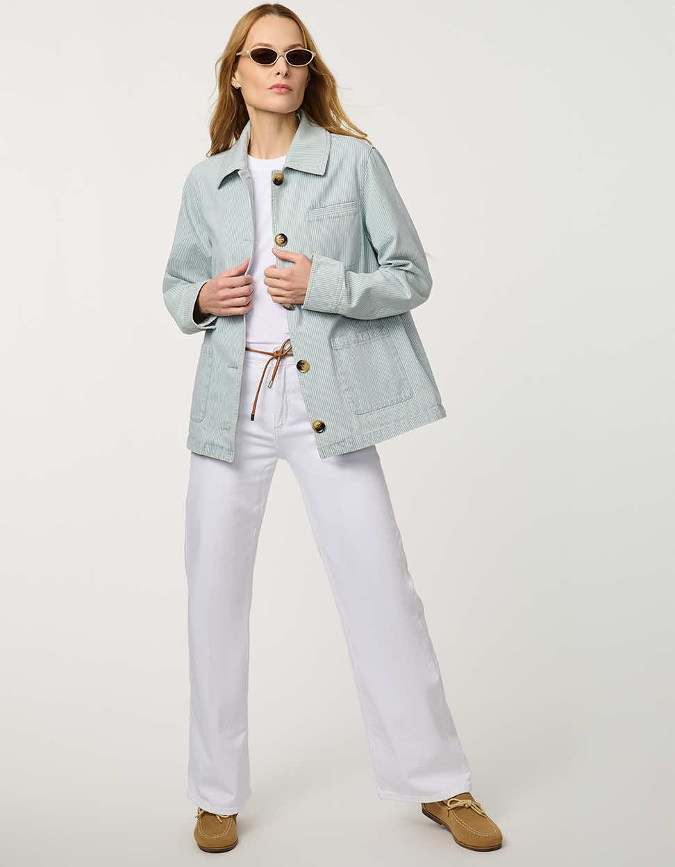 Dockside Striped Denim Jacket