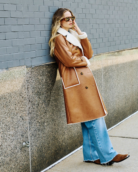Harlow Faux Shearling Coat