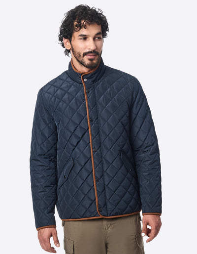 Bernardo Quilted Barn Jacket