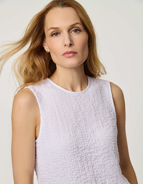 Textured Shell Top