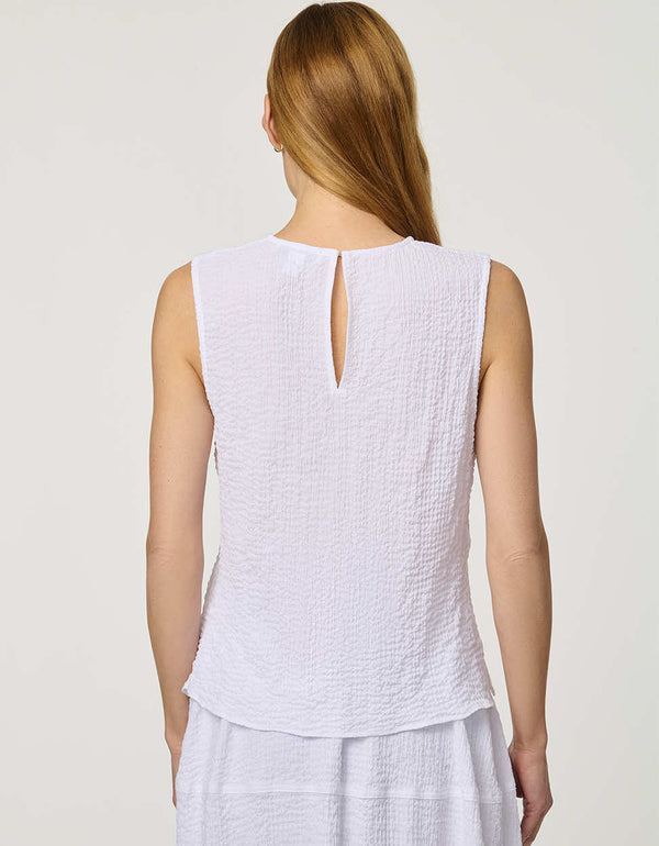 Textured Shell Top