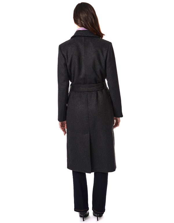 where to buy gray wool coat for women that has versatile styling options while being chic and professional at the same time