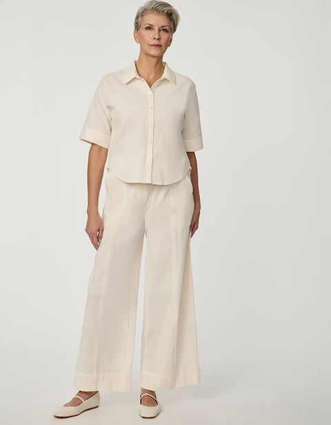 Seersucker Pull-on Pant